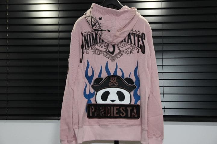 パンディエスタ 大きいサイズ XXL サーマルパーカ＋迷彩パンツ セットアップ