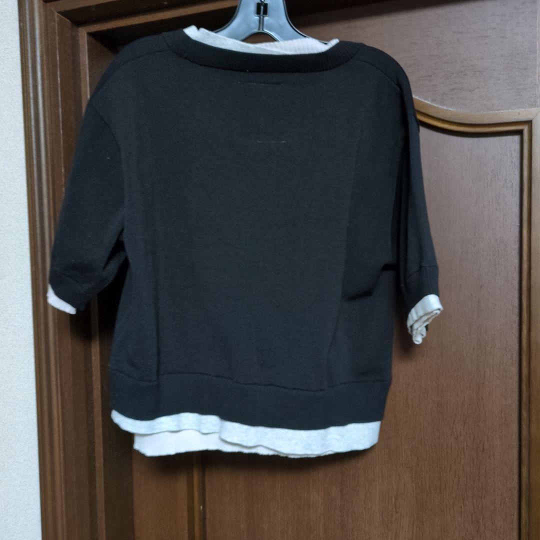 メゾンミハラヤスヒロ　重ね着風ニット