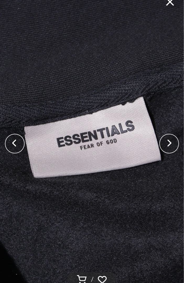 エッセンシャルズ ハーフジップM