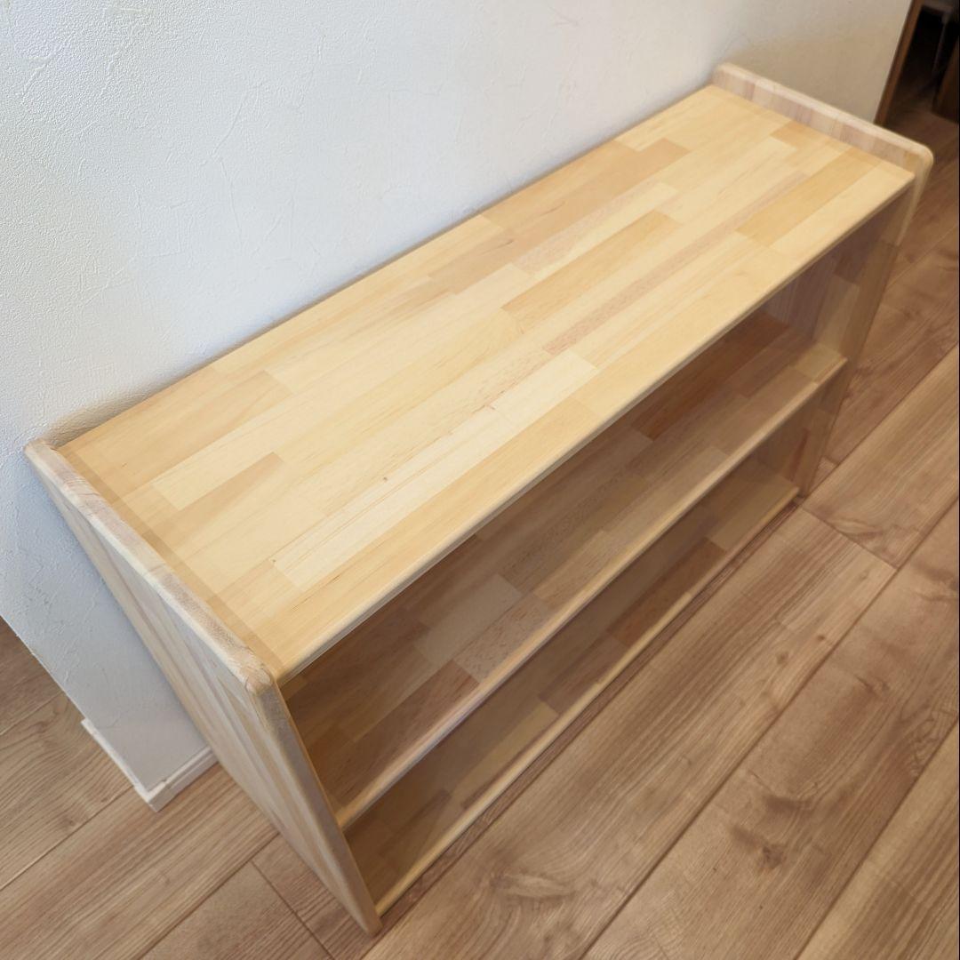 まみむめも　絵本棚　木製棚　✨　木製棚　ハンドメイド　モンテッソーリ