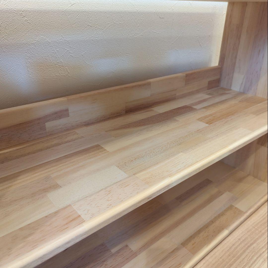 まみむめも　絵本棚　木製棚　✨　木製棚　ハンドメイド　モンテッソーリ