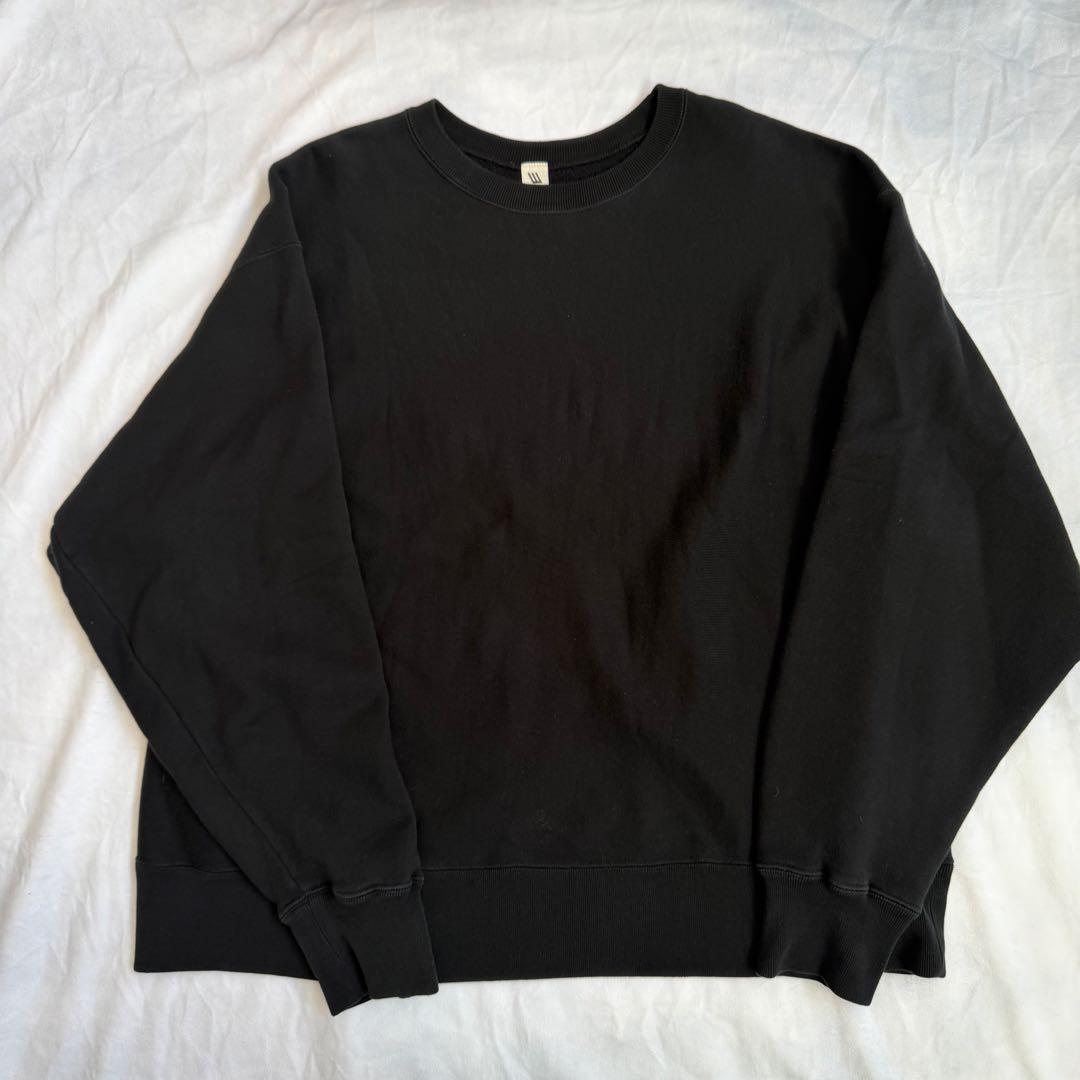 美品 LE SWEAT LECHOPPE レショップ スウェットブラック