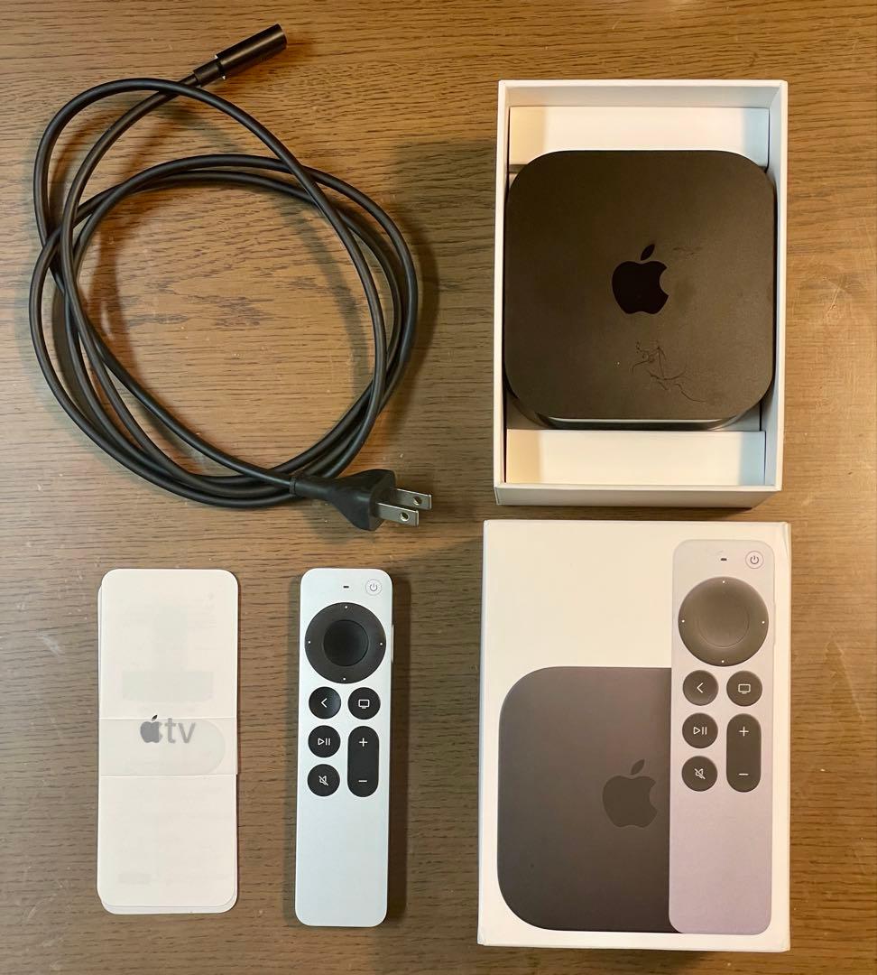 AppleTV 4K (第3世代) WiFi 64GB+HDMIケーブル付中古品
