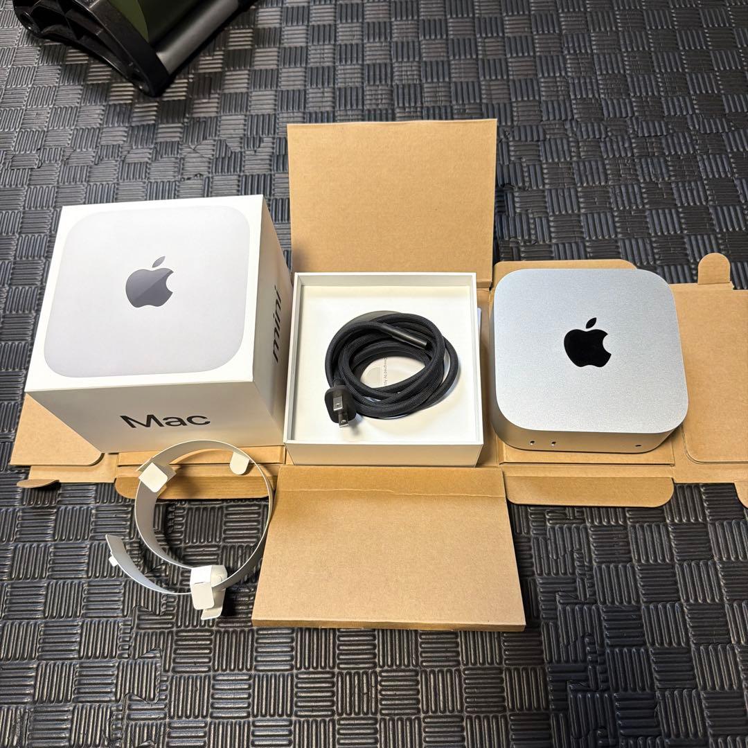 Macデスクトップ Apple M4 Mac mini 2024 16GB 256GB