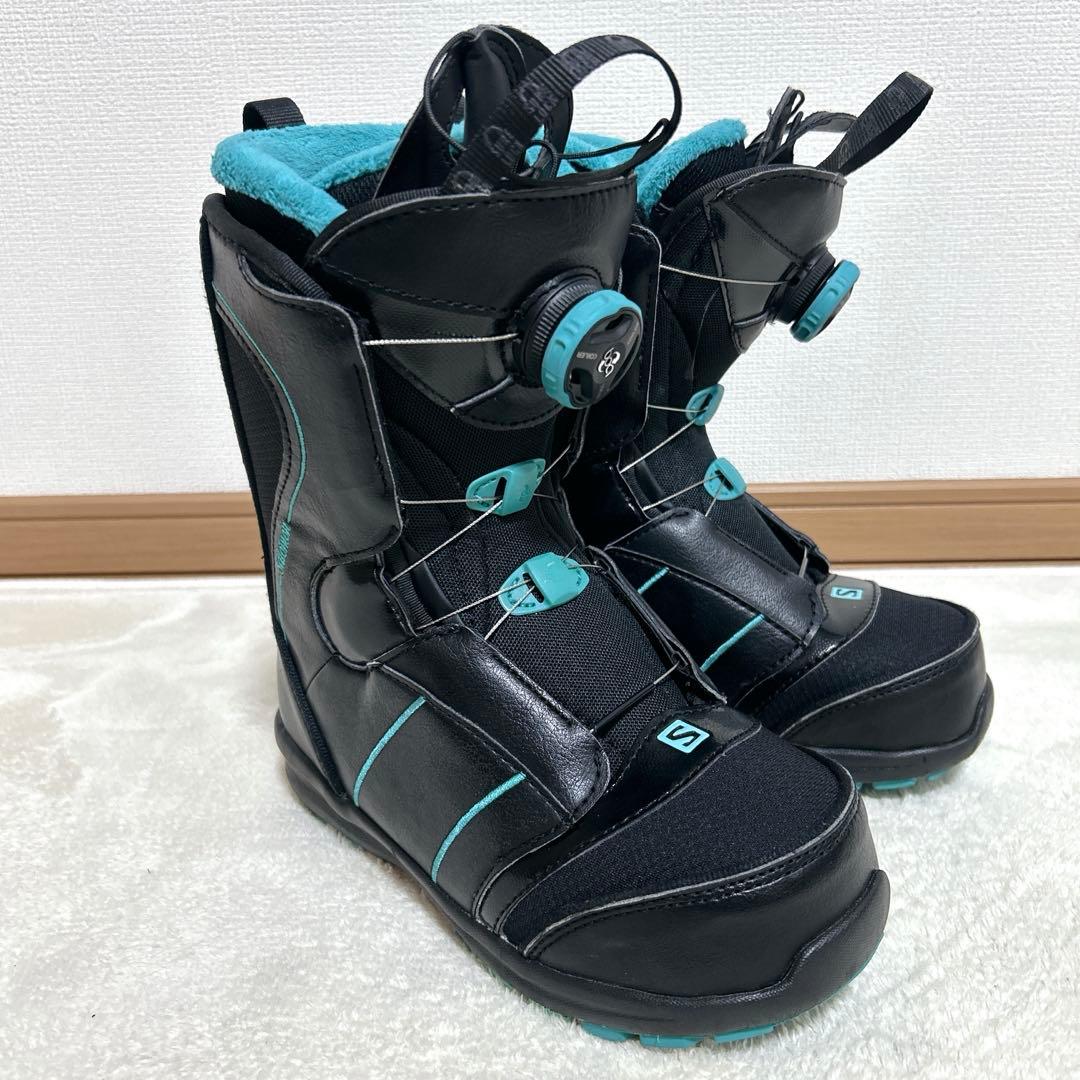 ✨美品✨ SALOMON スノーボードブーツ 22.5cm PEARL BOA