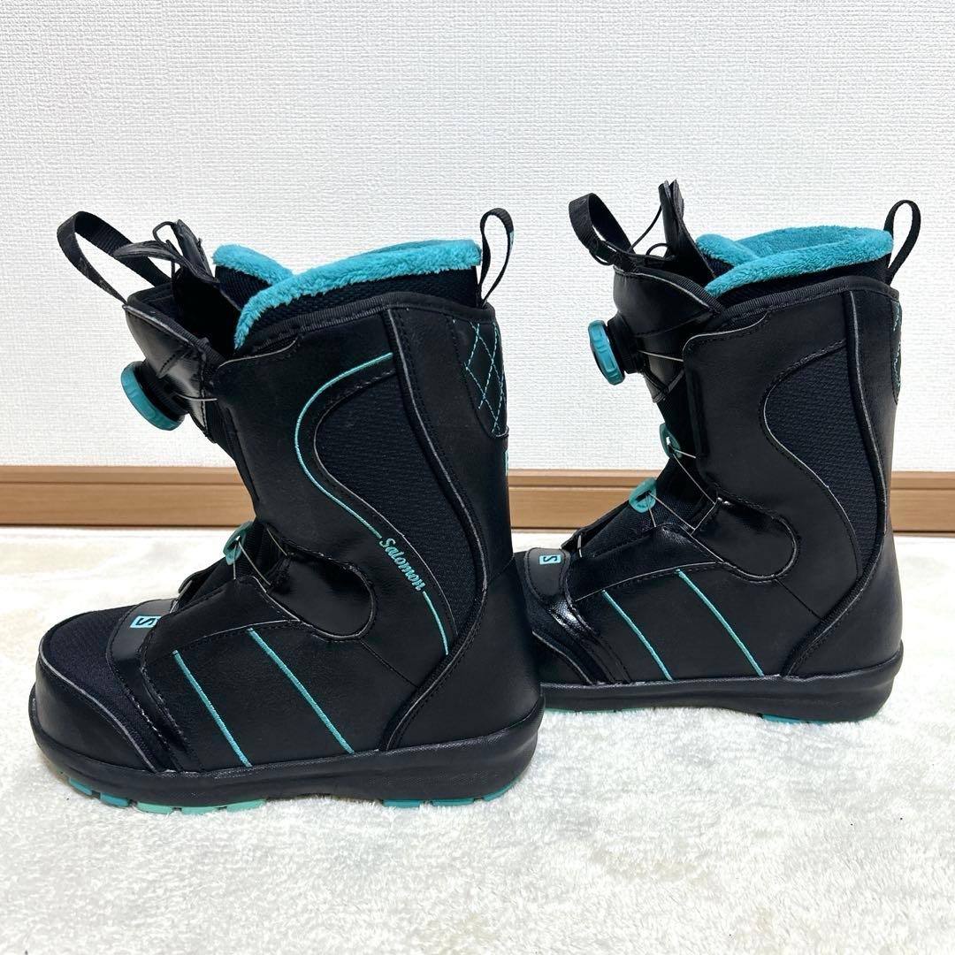 ✨美品✨ SALOMON スノーボードブーツ 22.5cm PEARL BOA