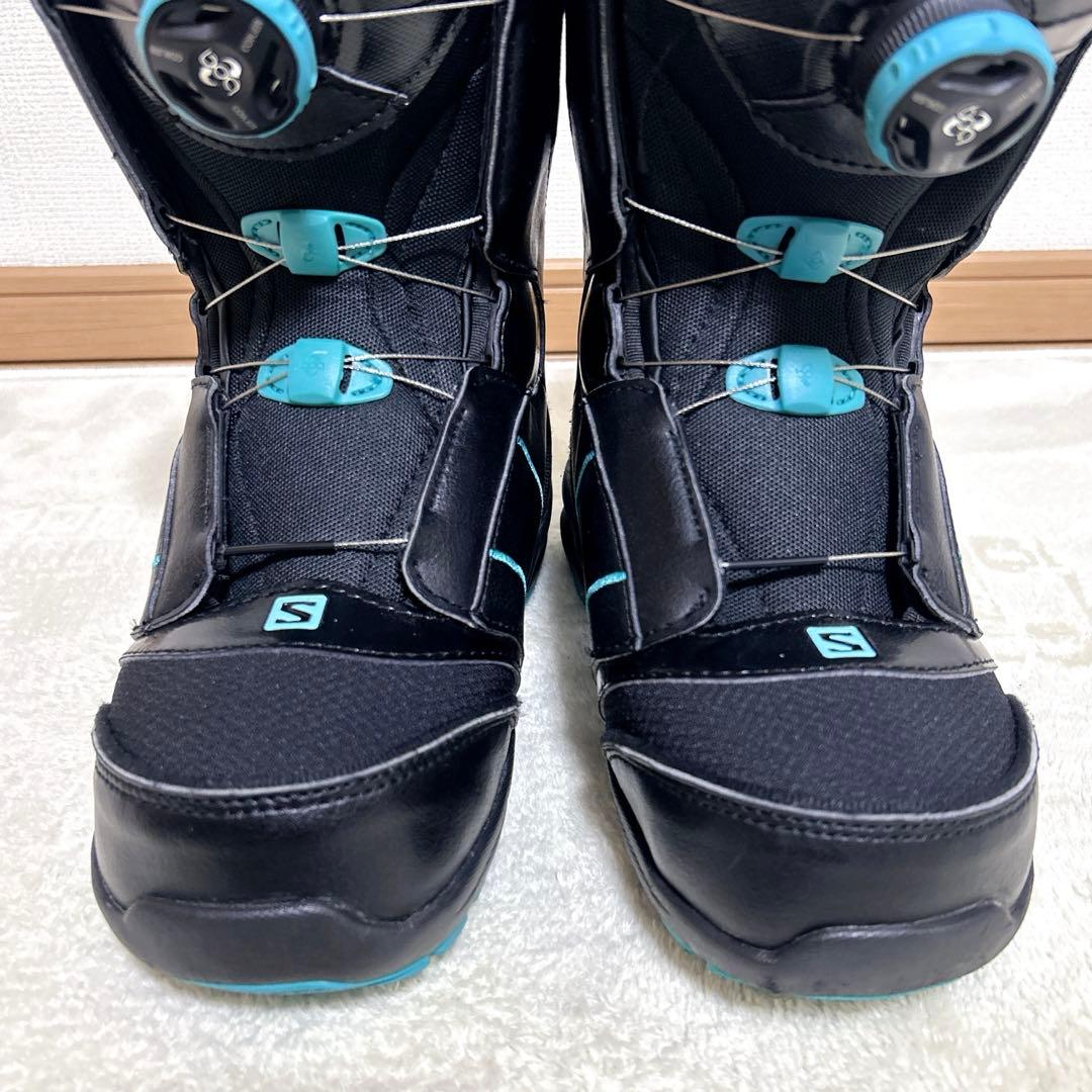 ✨美品✨ SALOMON スノーボードブーツ 22.5cm PEARL BOA