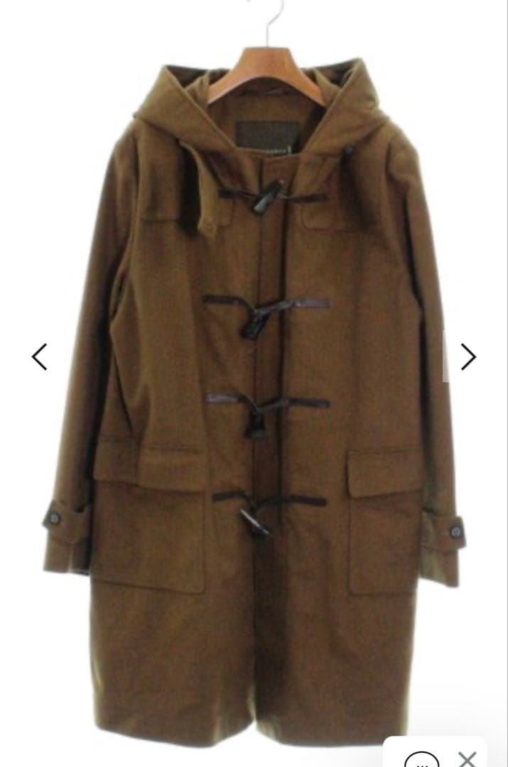 英国製　マッキントッシュ 一枚仕立て　ウール　カシミア 　ダッフルコート