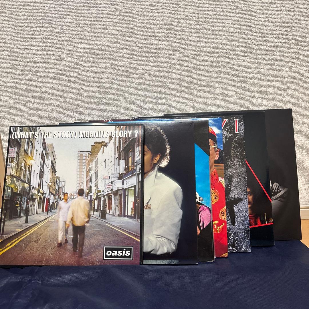 LPアナログレコード 8枚セット オアシス・クイーン・マイケル・ジャクソン