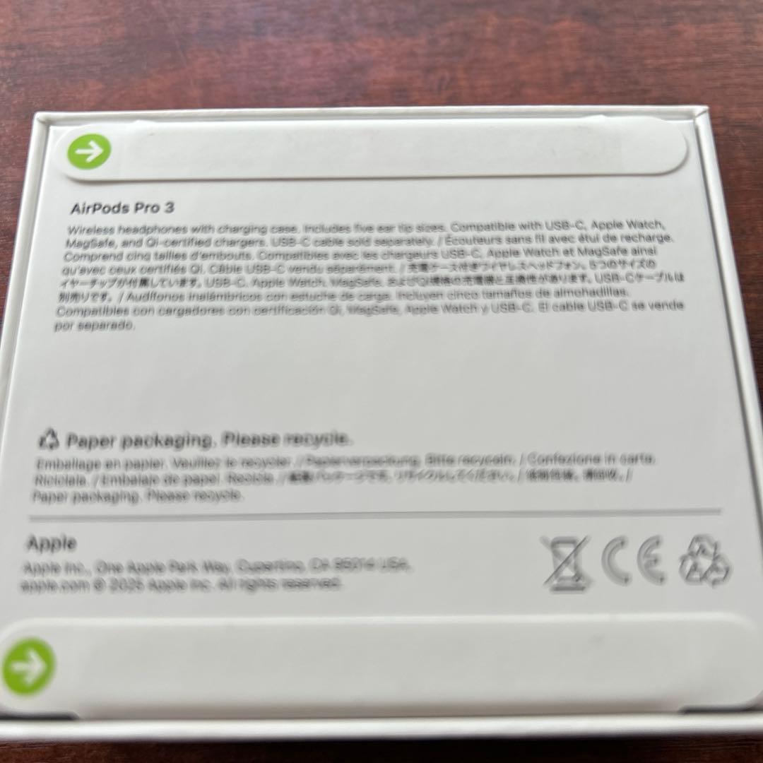 boing星人  Apple AirPods Pro 3 新品未使用