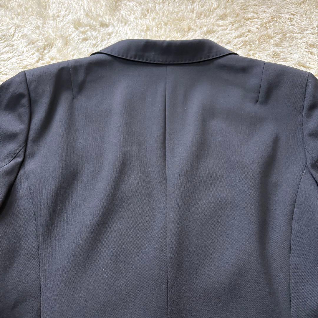 【美品】23区　スーツ　セットアップ　ブラック　大きいサイズ　上50下46 希少