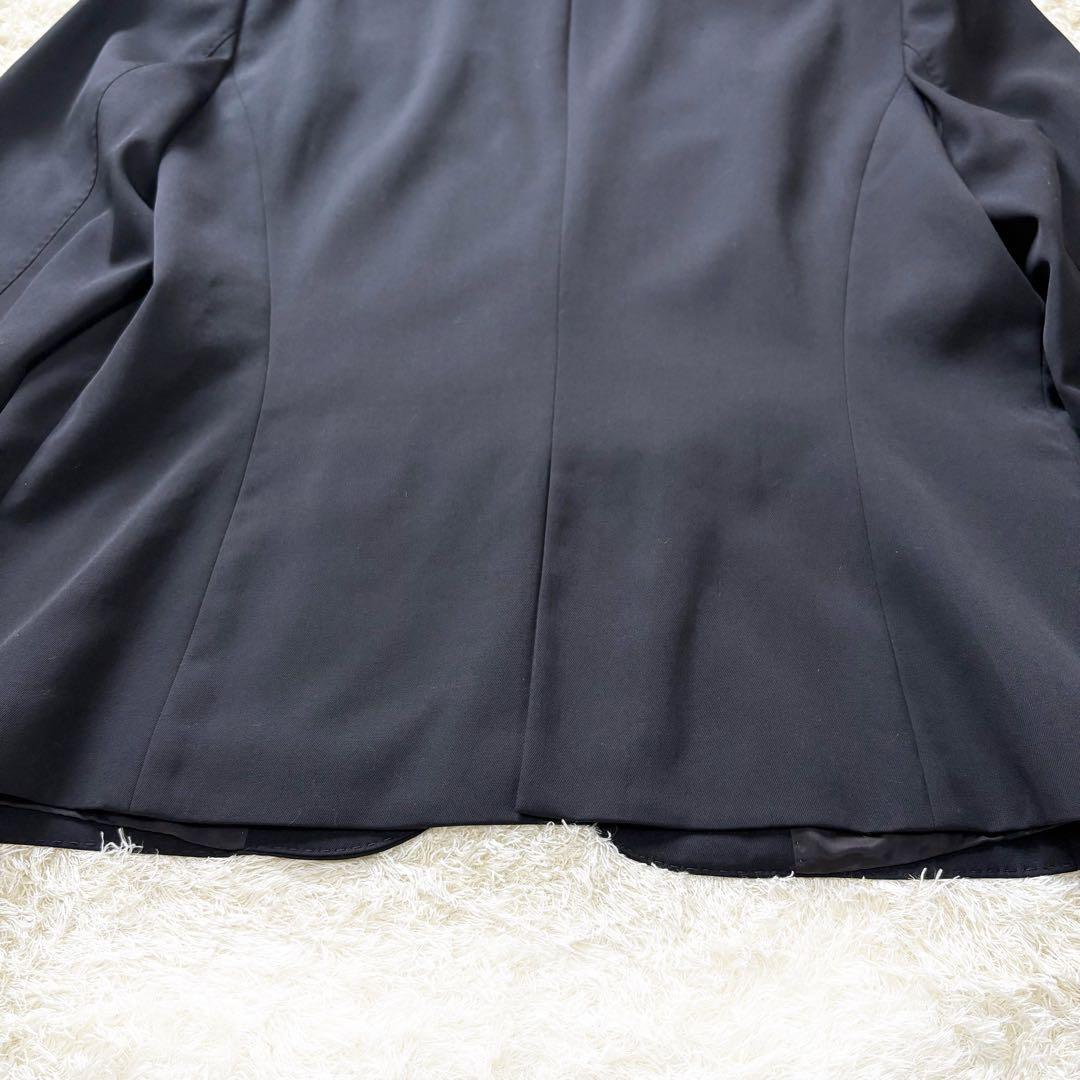 【美品】23区　スーツ　セットアップ　ブラック　大きいサイズ　上50下46 希少