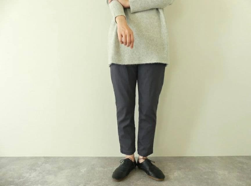 新品タグ付！Brocante ブロカント コクパンツ　ブラック　裏起毛　あったか