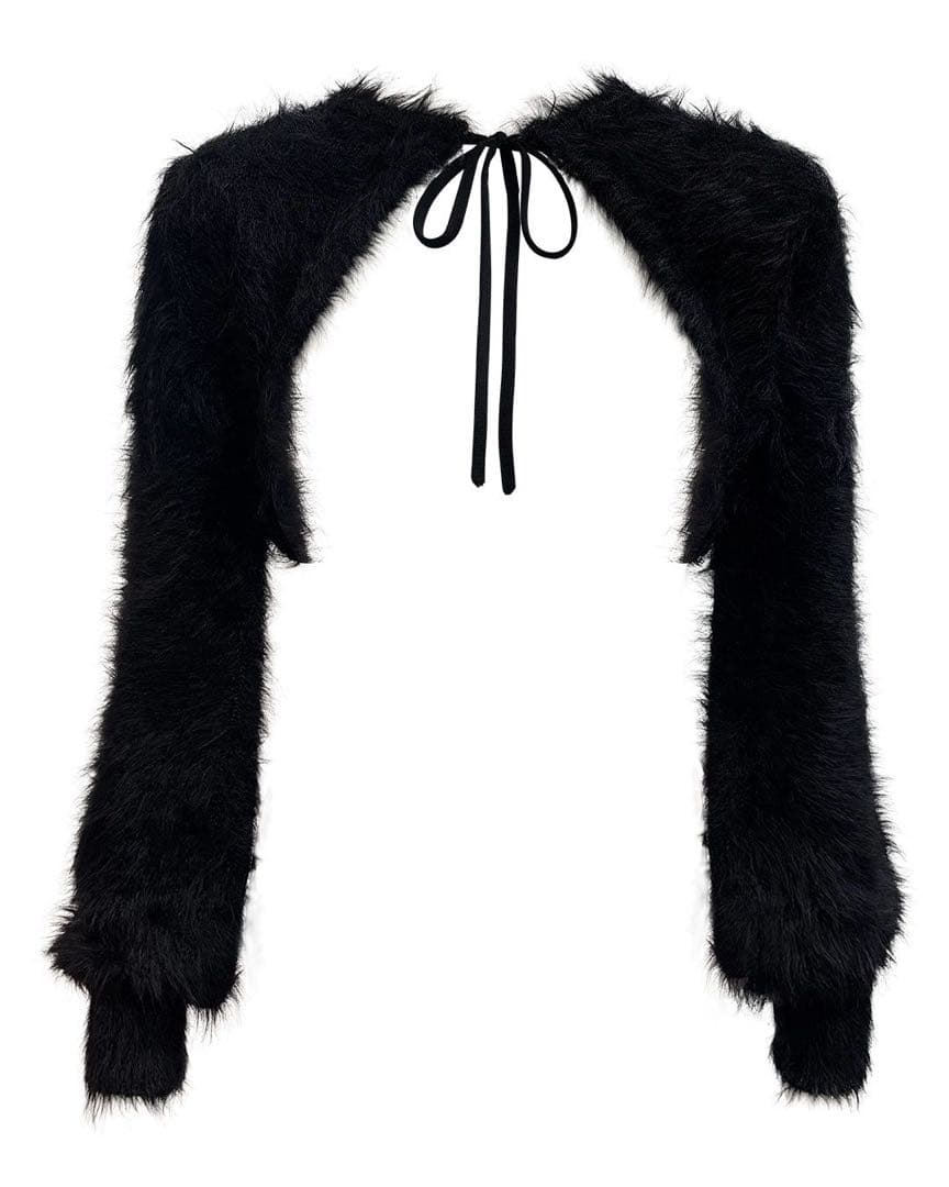 michellMacaron オリジナルチェック柄アンサン ブルミニワンピース