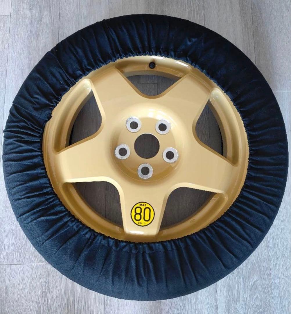 アルファードヴェルファイア30系スペアタイヤ ブラケット付T155/80D17