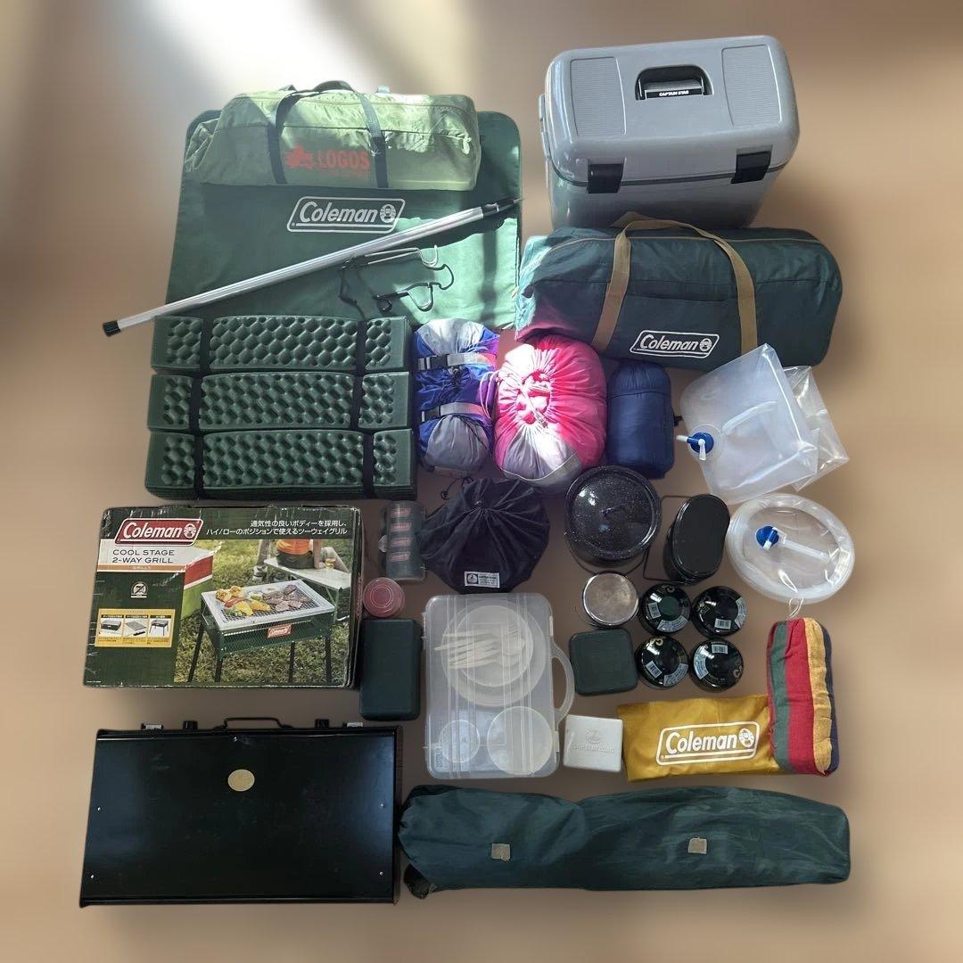 キャンプ用品まとめ売り　引退品
