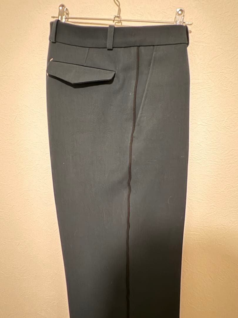 ぷ*ー様 21AW Maison Margiela センタープレス スラックスパ