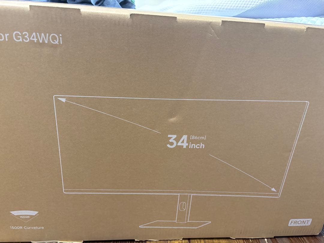 Xiaomi G34WQi 34インチ ゲーミングモニター ワイド