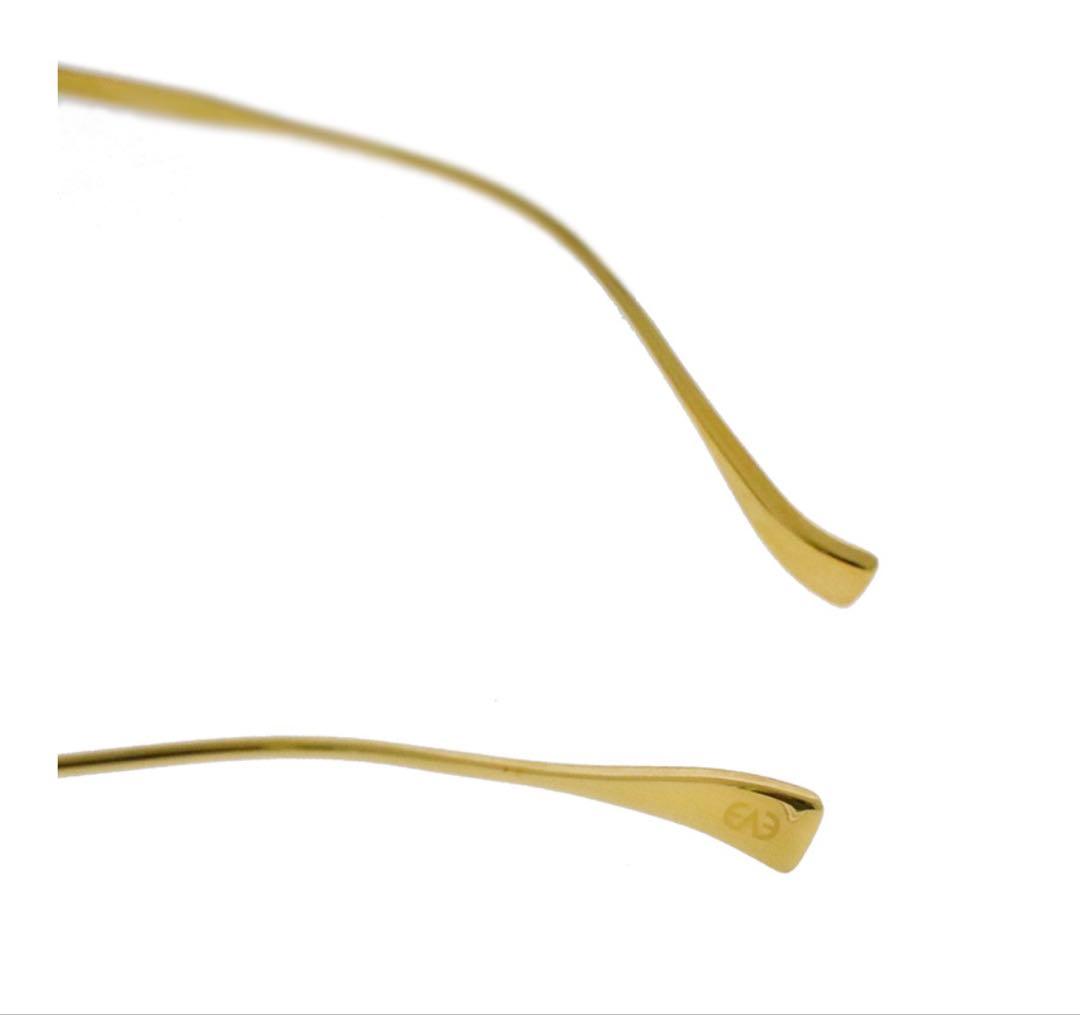 ハ*】様 EYEVAN Grain SUN col. YG/BLU