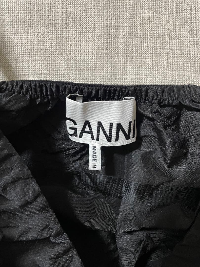 トップス GANNI Botanical Jacquard Strap Top