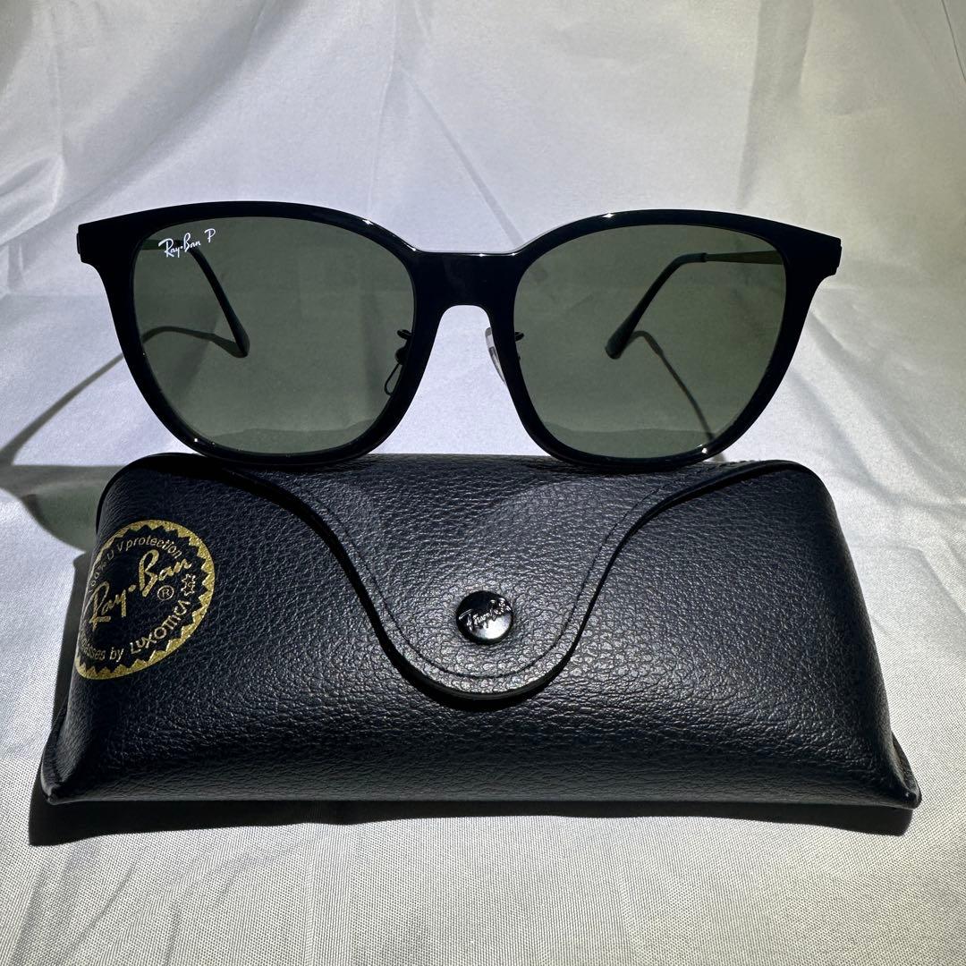 即日発送 レイバン サングラス RB4334D 偏光レンズ 人気モデル 美品