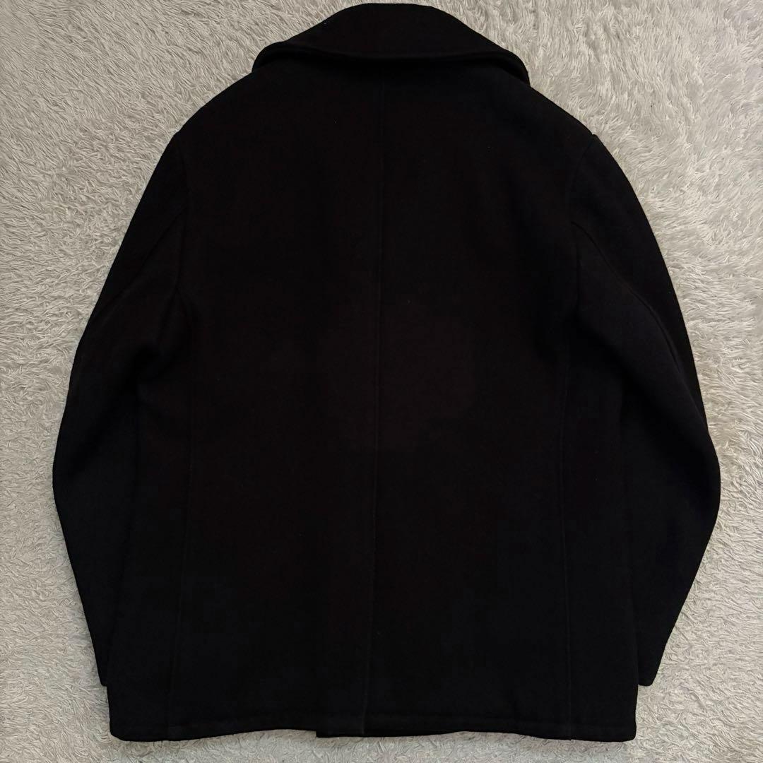 ★希少 XLサイズ★ SCHOTT ピーコート ジャケット USA製 42 黒