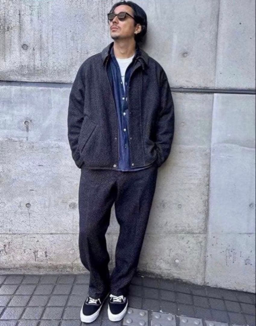 19SO WOOL SLACKS サイズL アクションスラックス　OVY