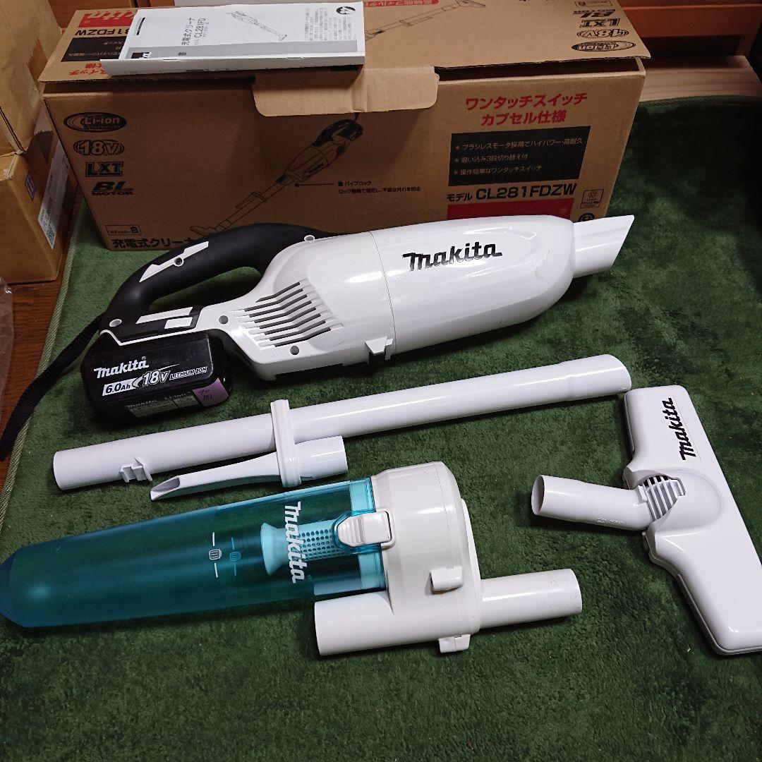 マキタ 18V 充電式掃除機 CL281FD