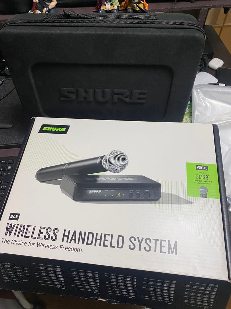 SHURE BLX24 SM58ワイヤレスマイク