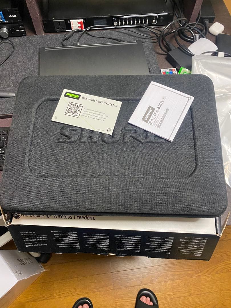 SHURE BLX24 SM58ワイヤレスマイク