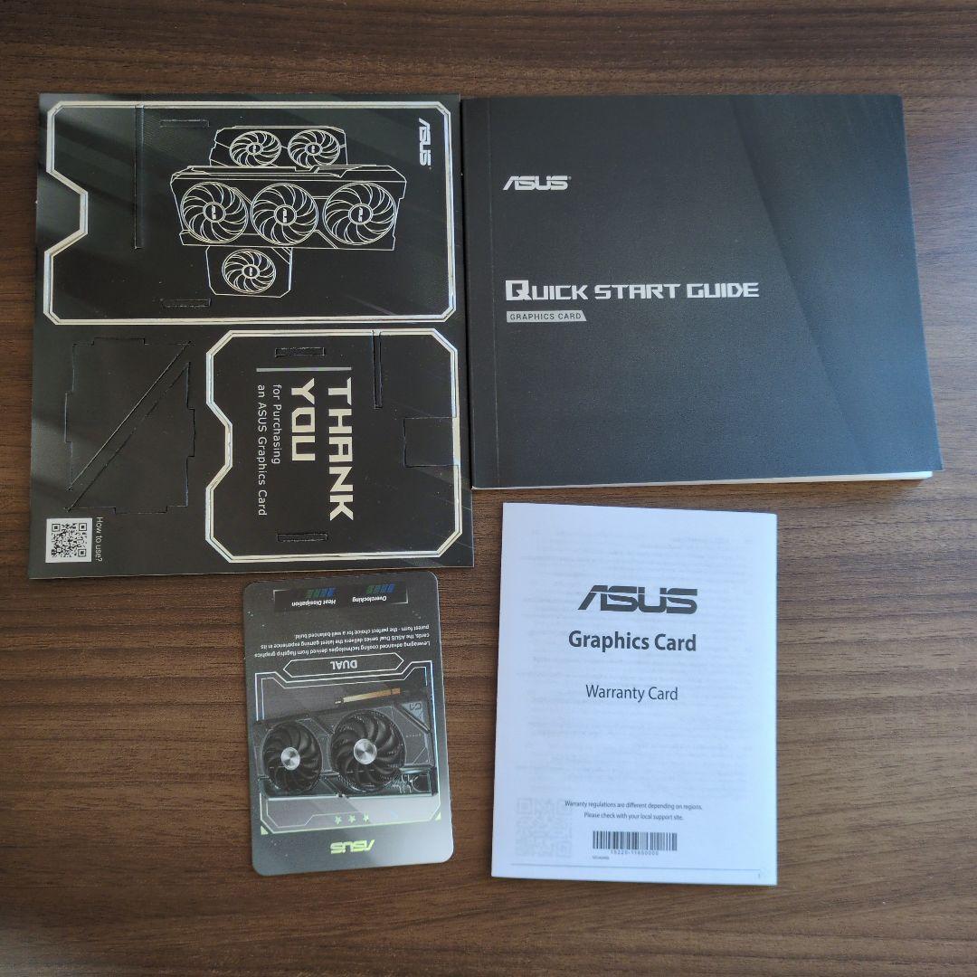 グラフィックボード・グラボ・ビデオカード asus geforce rtx4070 12GB dual OC