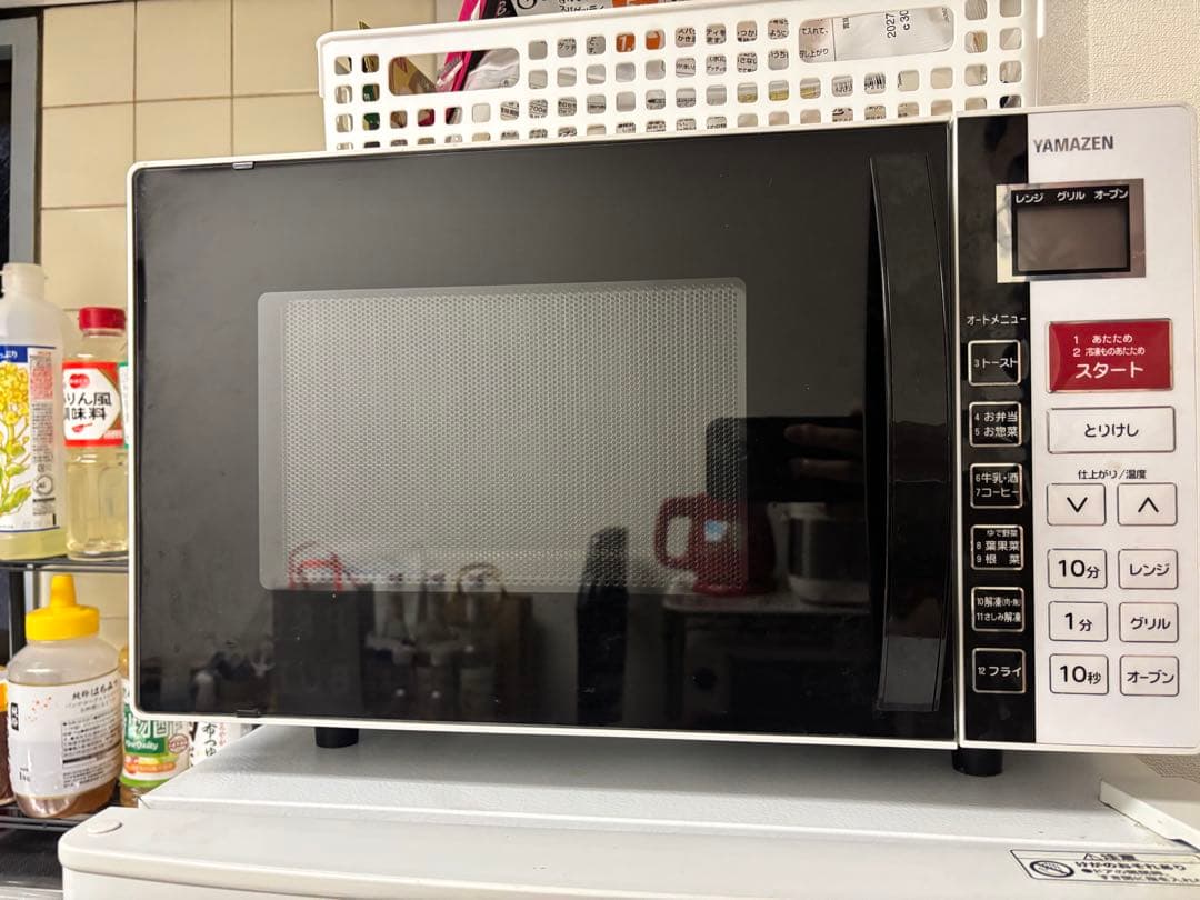 【美品】YAMAZEN　オーブンレンジ　YRC-161V　2016年製　　K