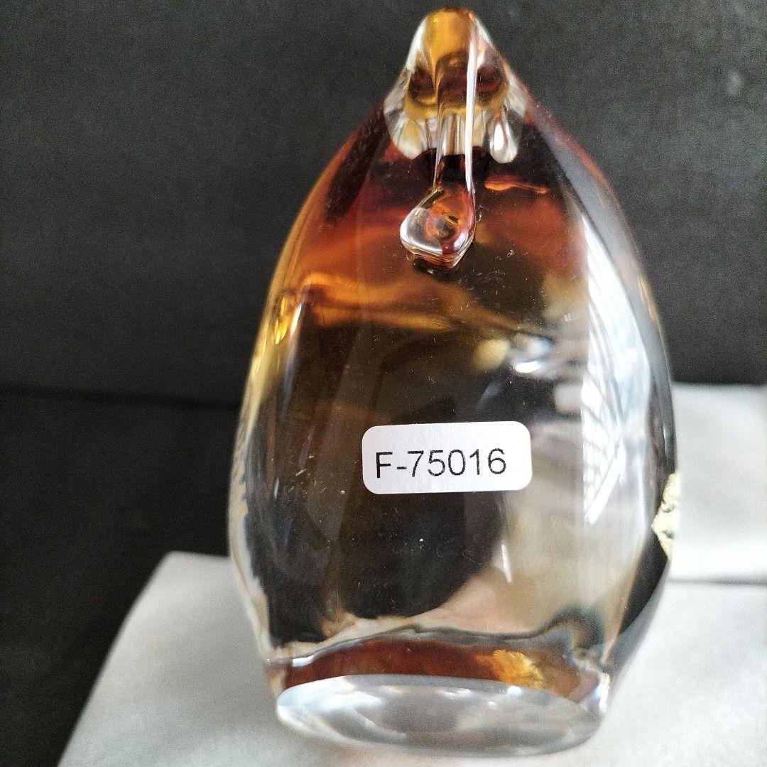 青森伝統工芸品　津軽びいどろ置物と 江戸切子グラス　お値下げ