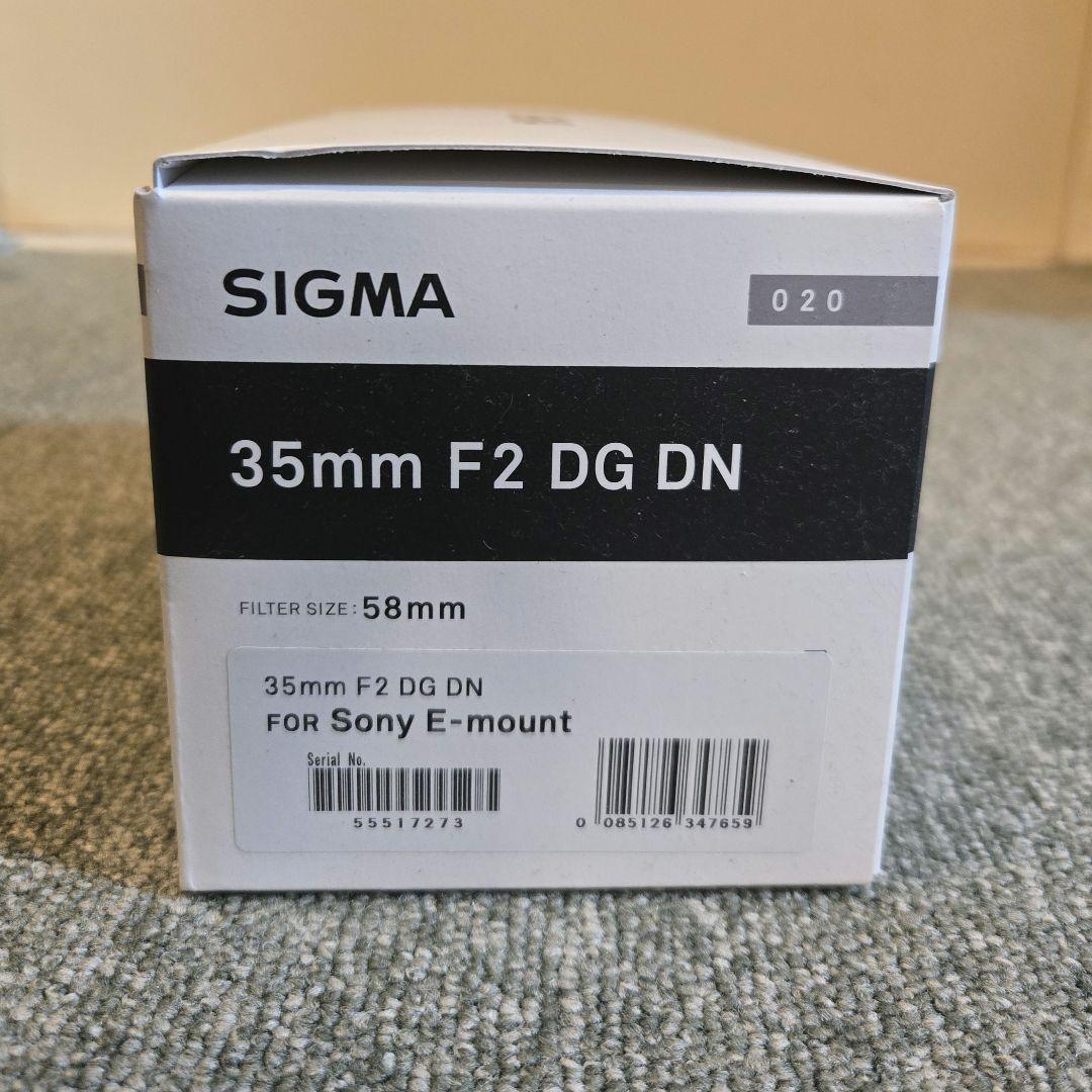 シグマ 35mm F2 DG DN Contemporary ソニーE用