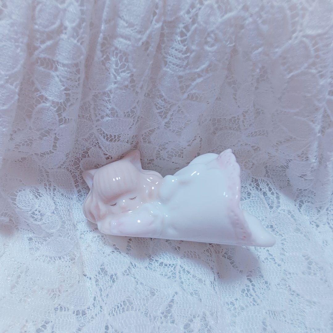 大島弓子　綿の国星　チビ猫　陶器製　タカラトミー　白泉社　かわいい