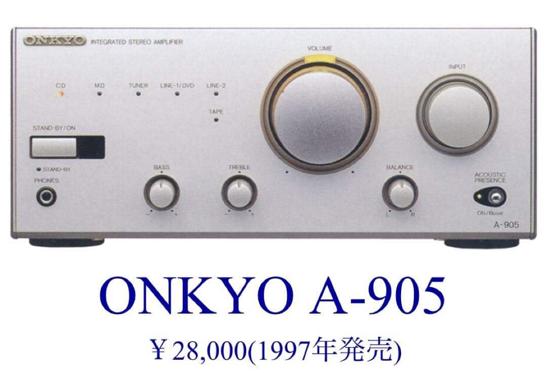ONKYO ED-205 & A-905 スピーカー5個セット