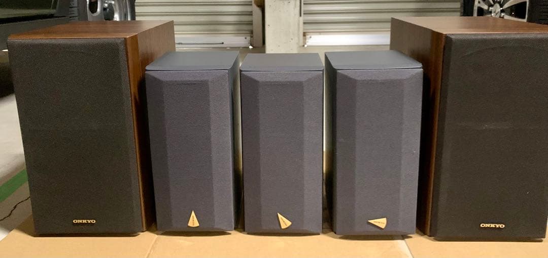 ONKYO ED-205 & A-905 スピーカー5個セット