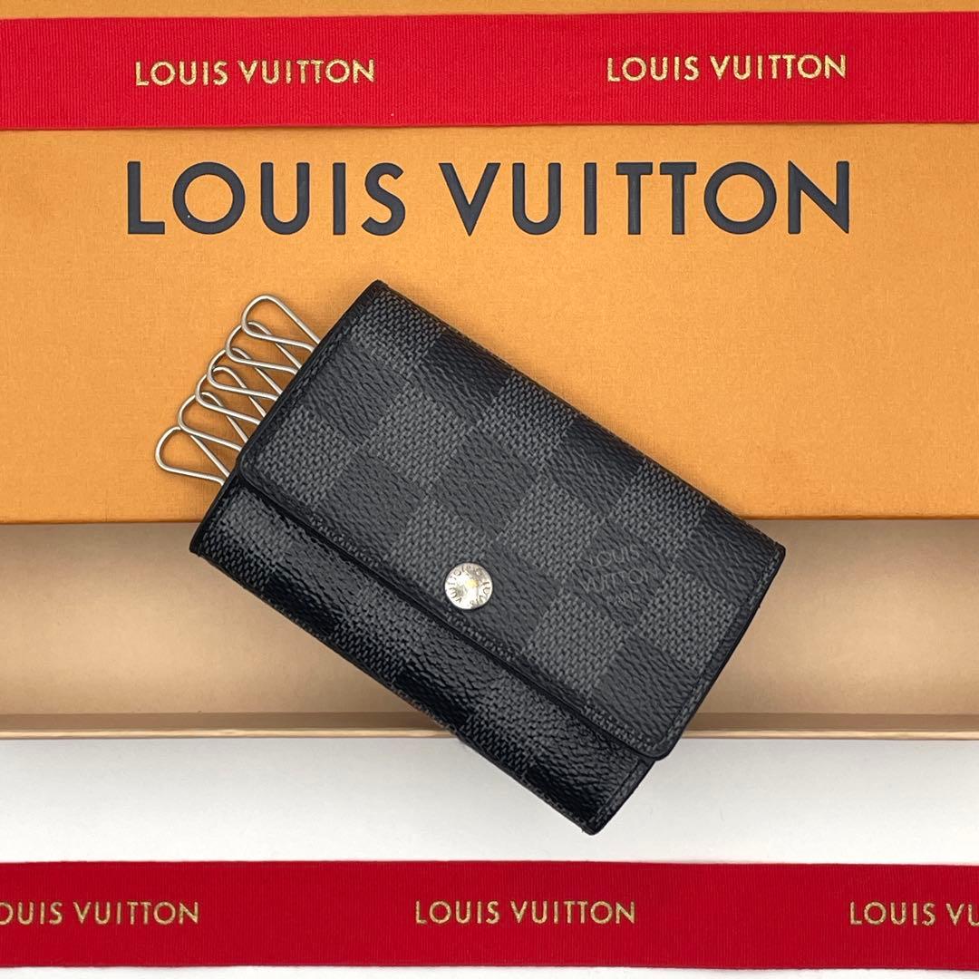 ルイヴィトン ダミエグラフィット 6連キーケース ミュルティクレ6