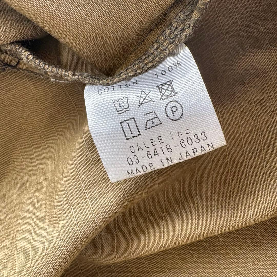 CALEE Tiger camo military jacket Lサイズ