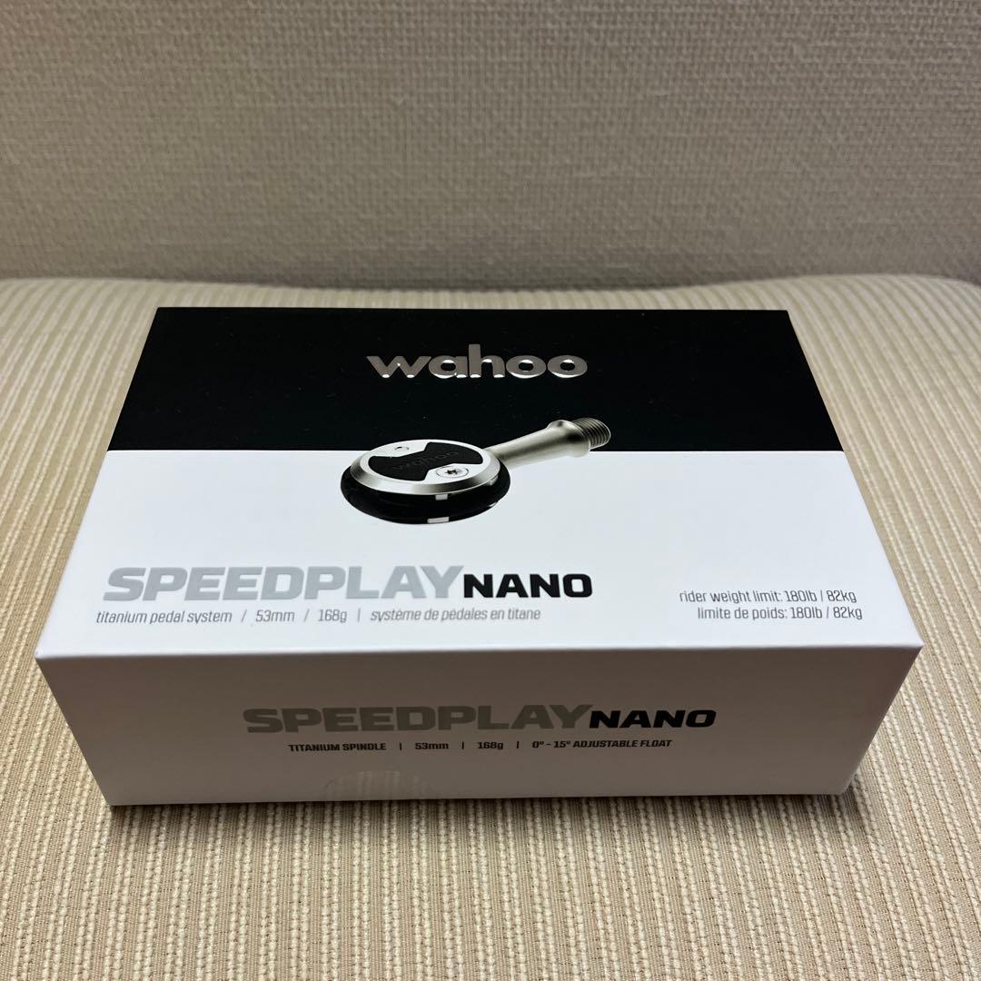 wahoo SPEEDPLAY NANO ビンディングペダル