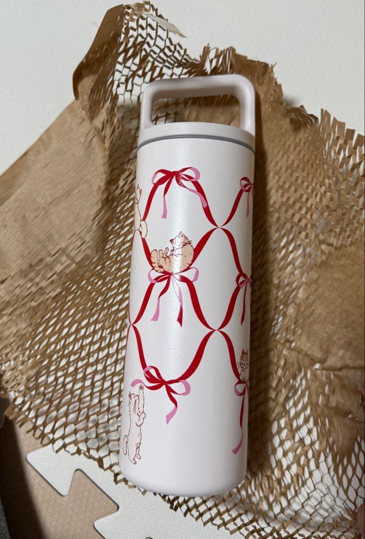 バレンタイン2025ハンドルリッドステンレスボトル473ml ( 2本 )