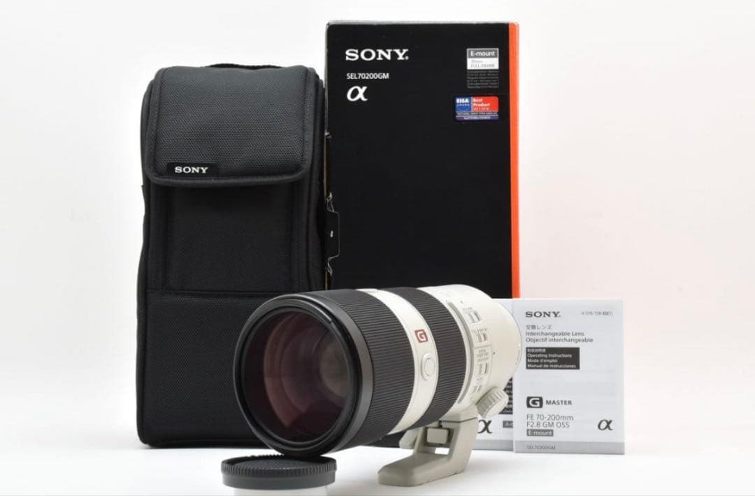 【ジャンク品】ソニー SONY FE 70-200mm f2.8 GM OSS