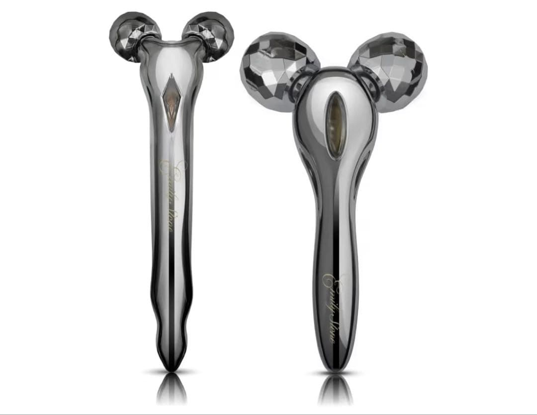 小顔 美顔ローラー エミリーストーン2点セット