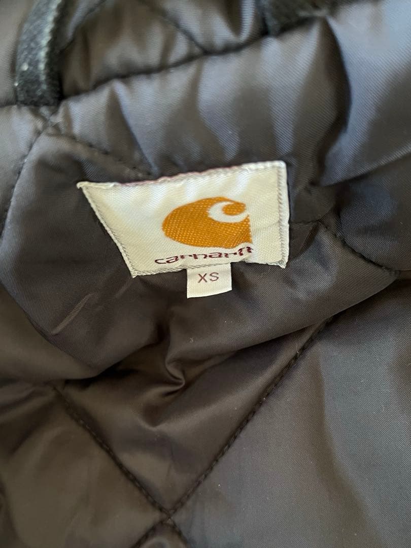 Carhartt シベリアンパーカーブラック フード付きジャケット