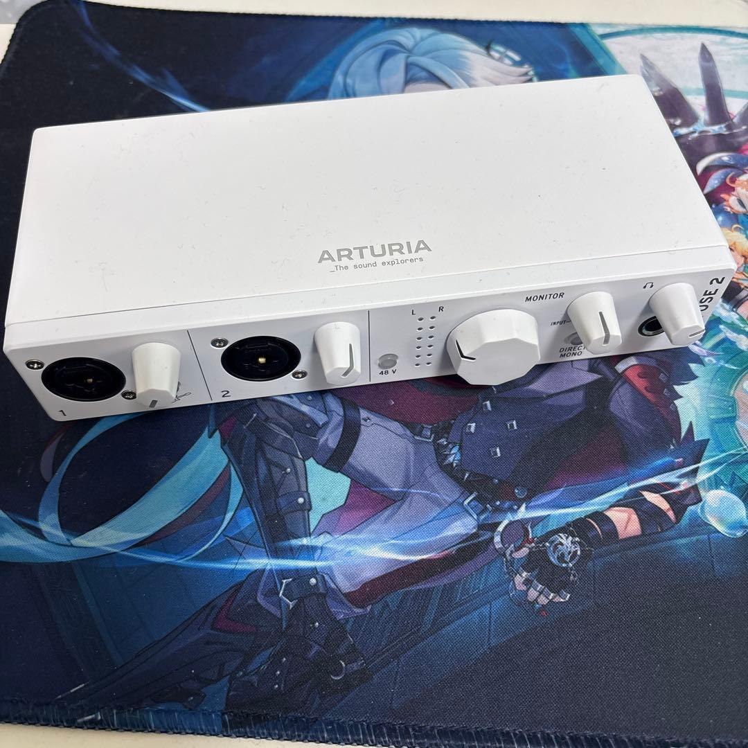 ARTURIA オーディオインターフェース　ホワイト　MiniFuse2