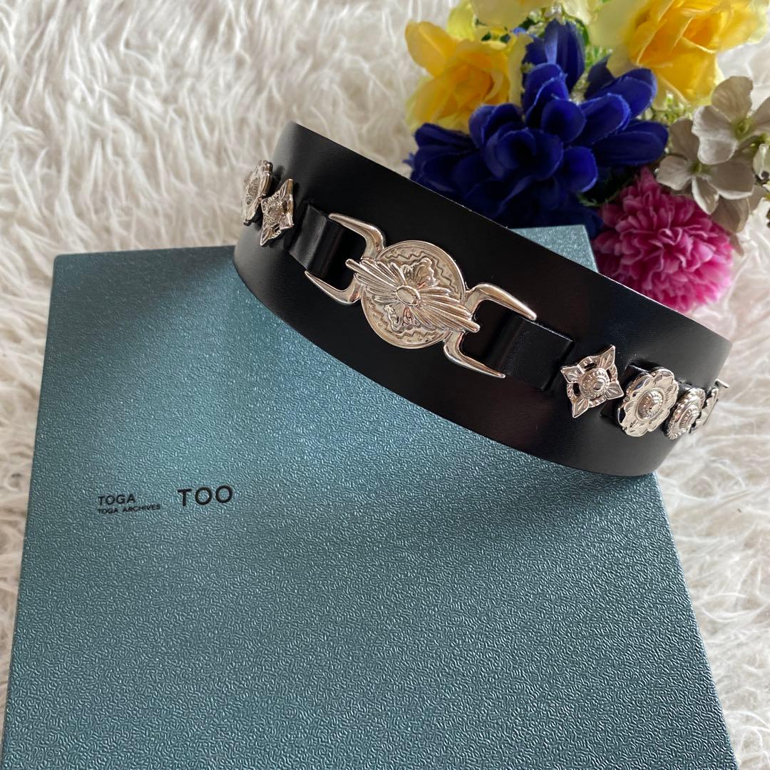 松田美品　Toga ブラック ヘアバンド