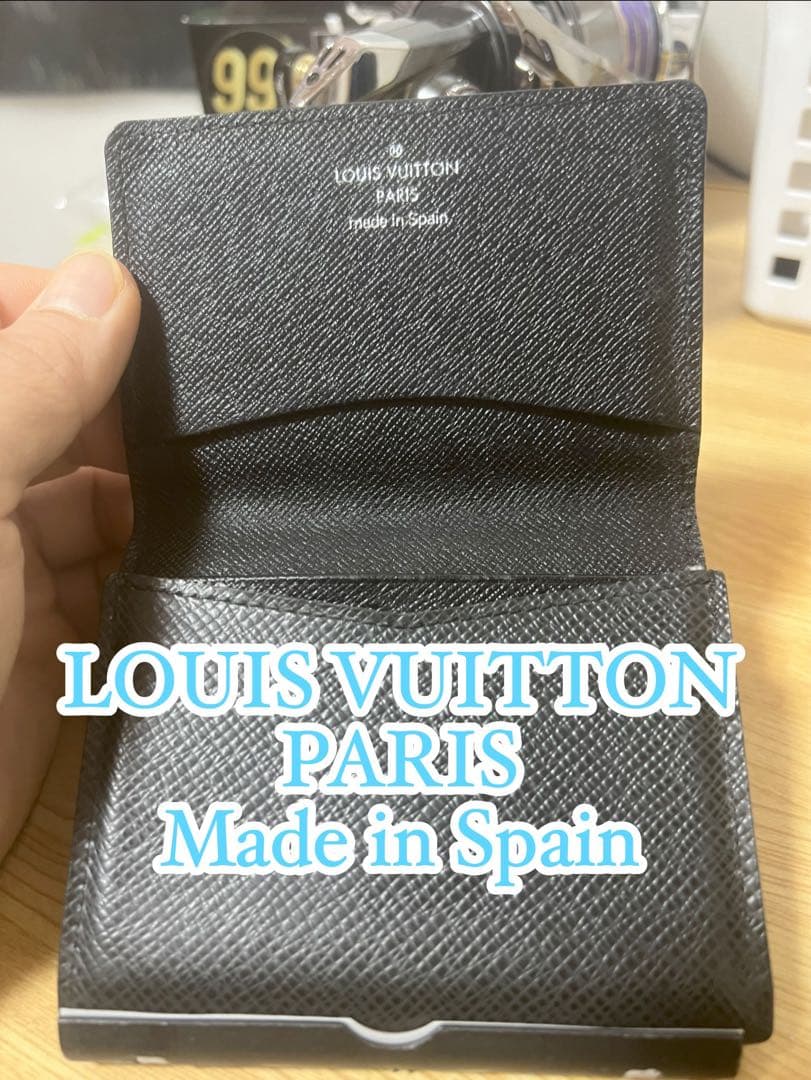 LOUIS VUITTON エピ ブラック アンヴェロップ 名刺入れ カード