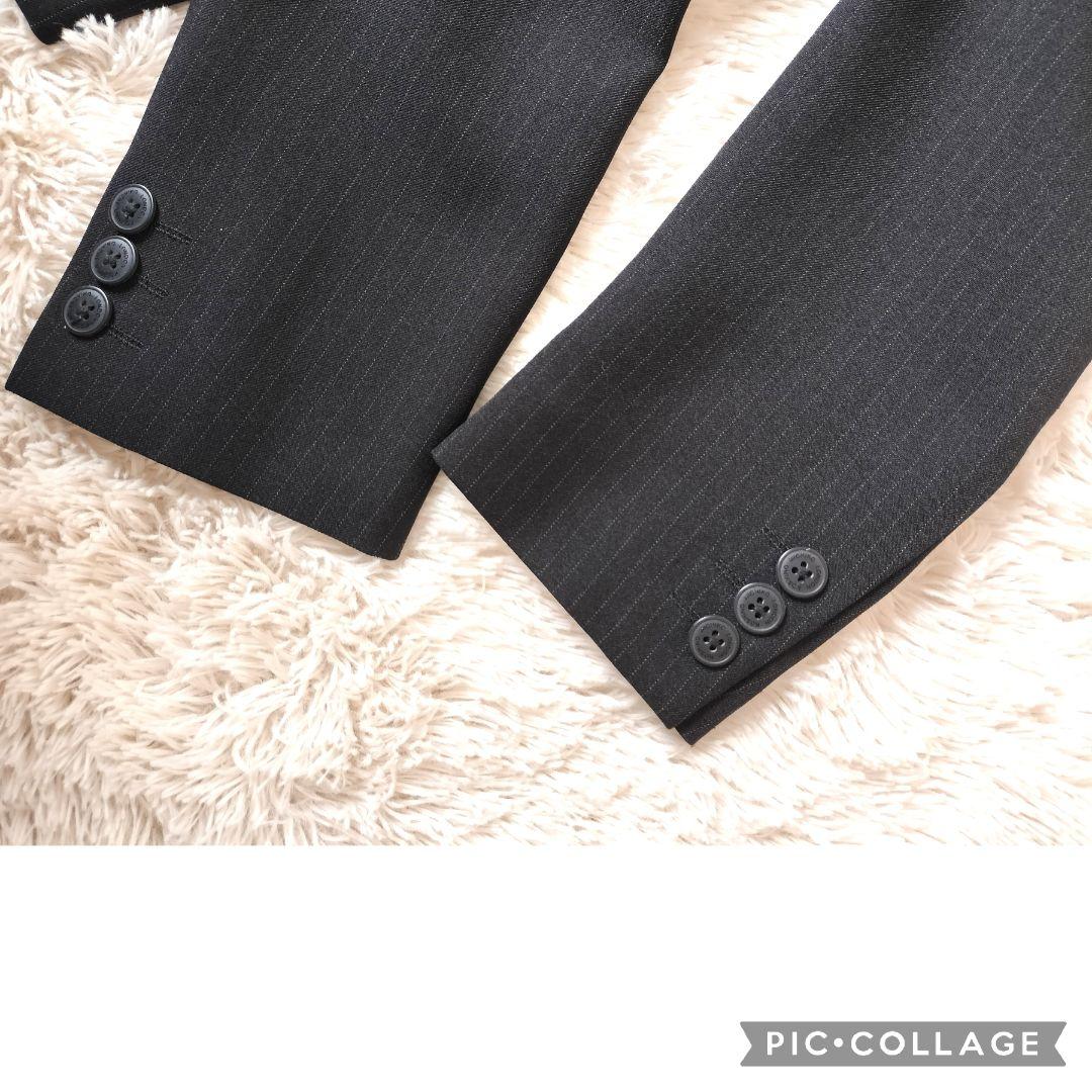 【極美品】ミチコロンドン 男の子フォーマルスーツ 150｜卒服 6点セット黒