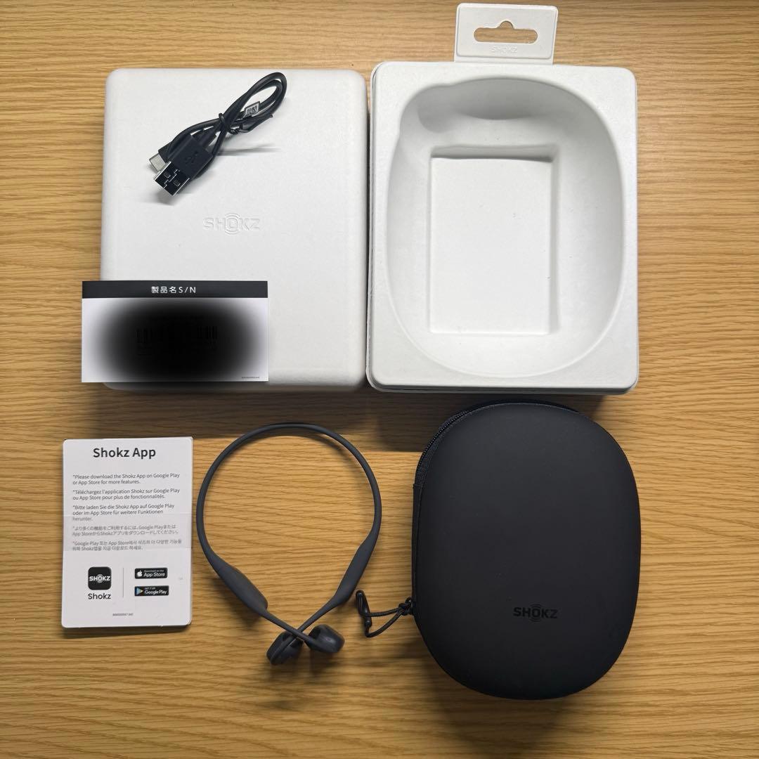 イヤホン SHOKZ OpenRun Pro2 Black