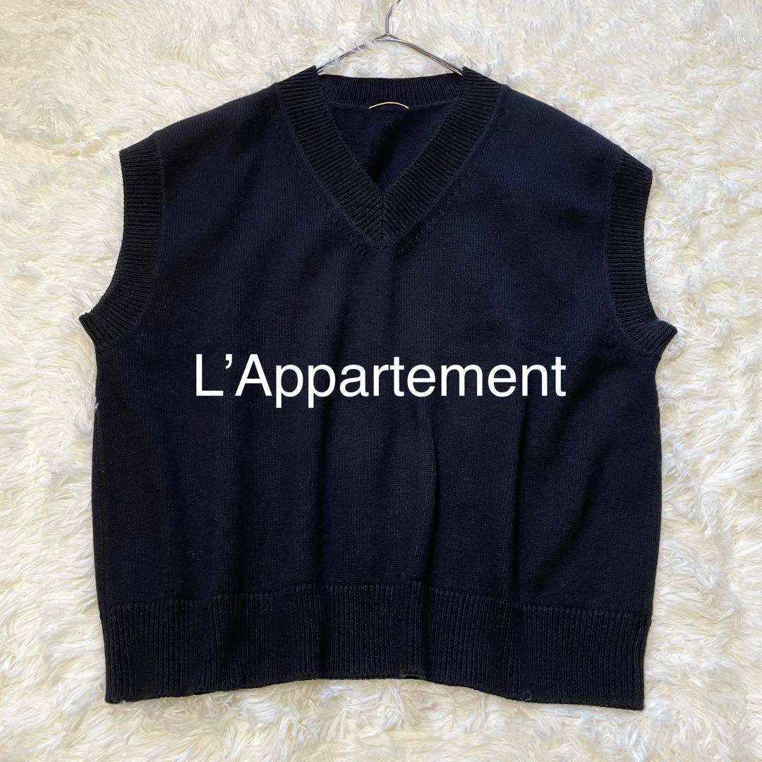 24aw L’Appartement COTTON WOOL KNIT VEST